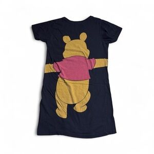 VINTAGE DISNEY 'Let's Cuddle' POOH T-Shirt Dress, small